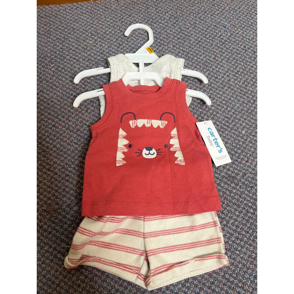 Carters baby Tank top Outfit Set Newborn